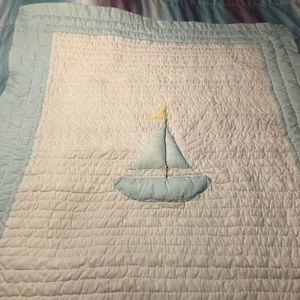 Sailboat Baby Blanket